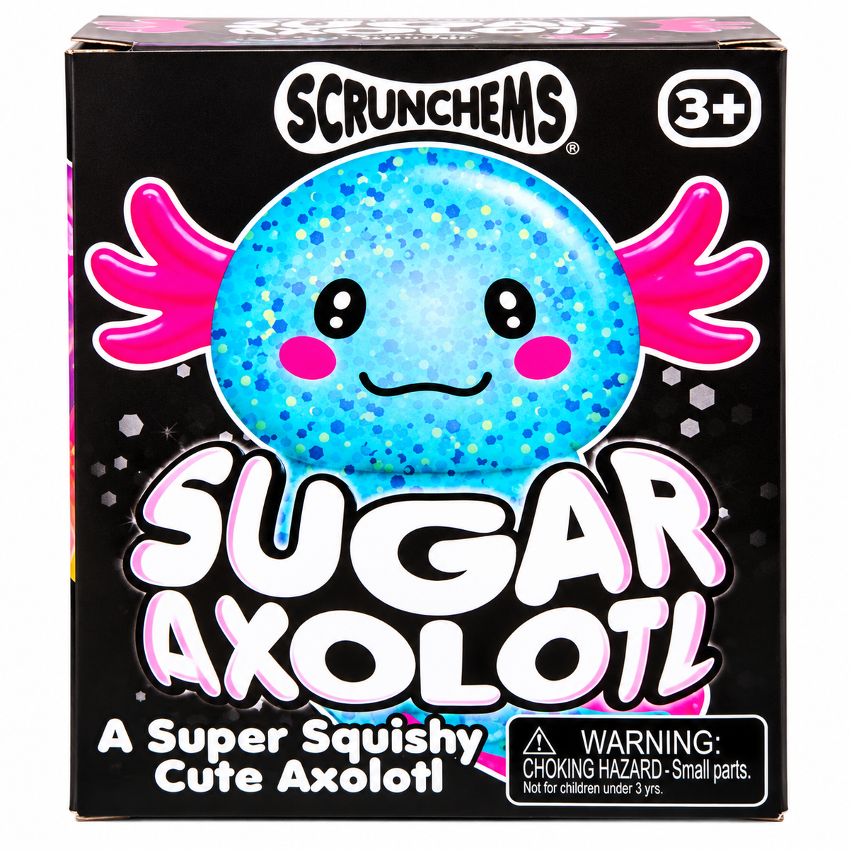 Scrunchems Sugar Axolotl Squishy Toy