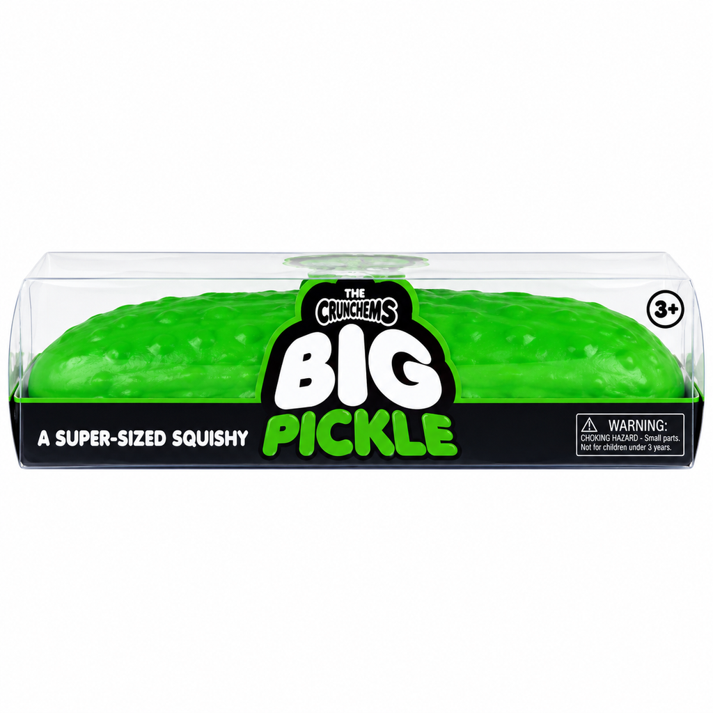 XL Scrunchems Jumbo Squishy Pickle