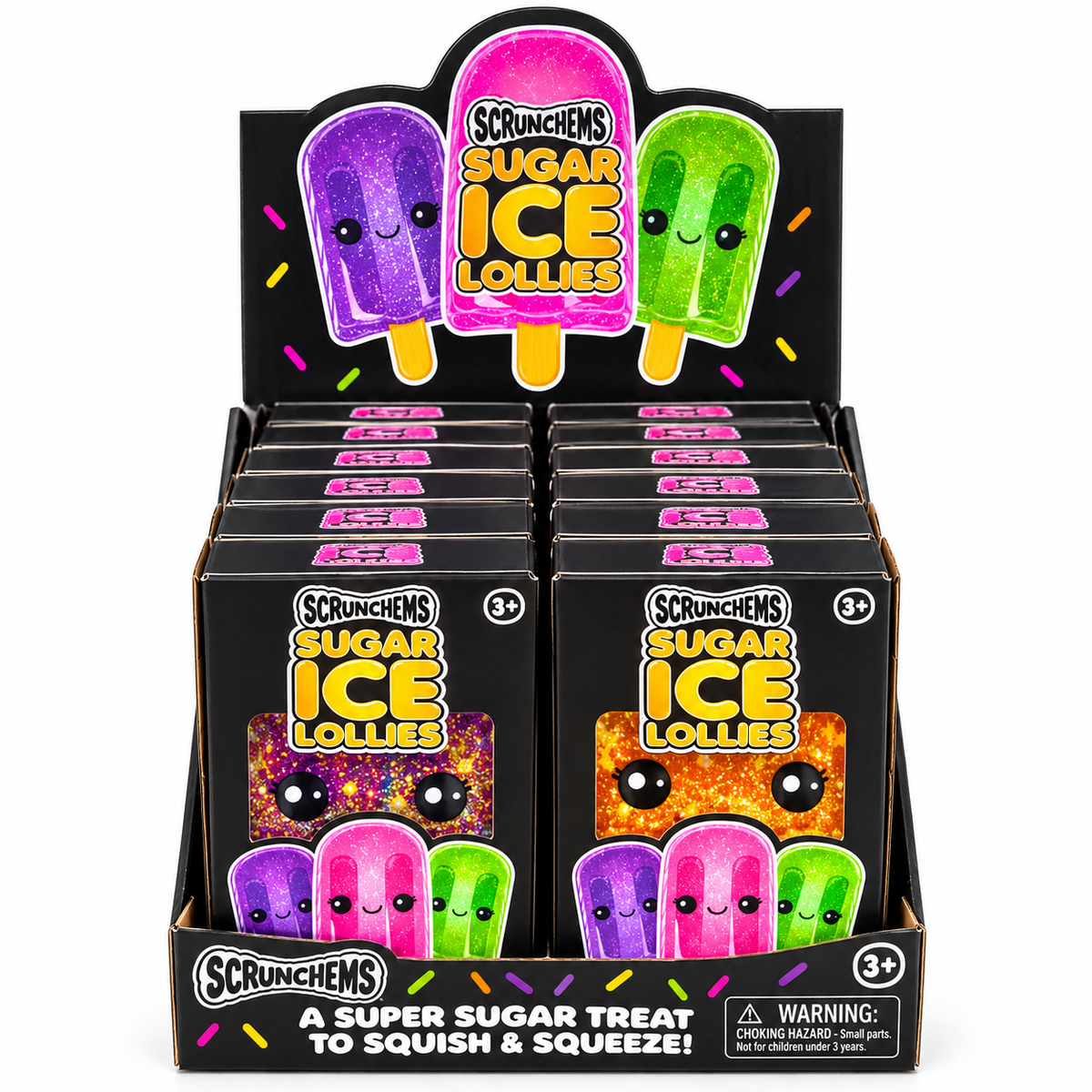 Scrunchems Sugar Ice Lolly Squishy Toy