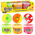 Scented Fruit Butter Slime 3 Pack – Apple, Pineapple & Cherry