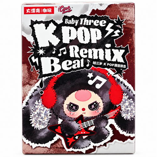 Baby Three K-Pop Remix Beat Plush Blind Box – Mystery Keychain