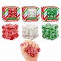 Christmas Squishy Festive Glitter Bubble Cubes