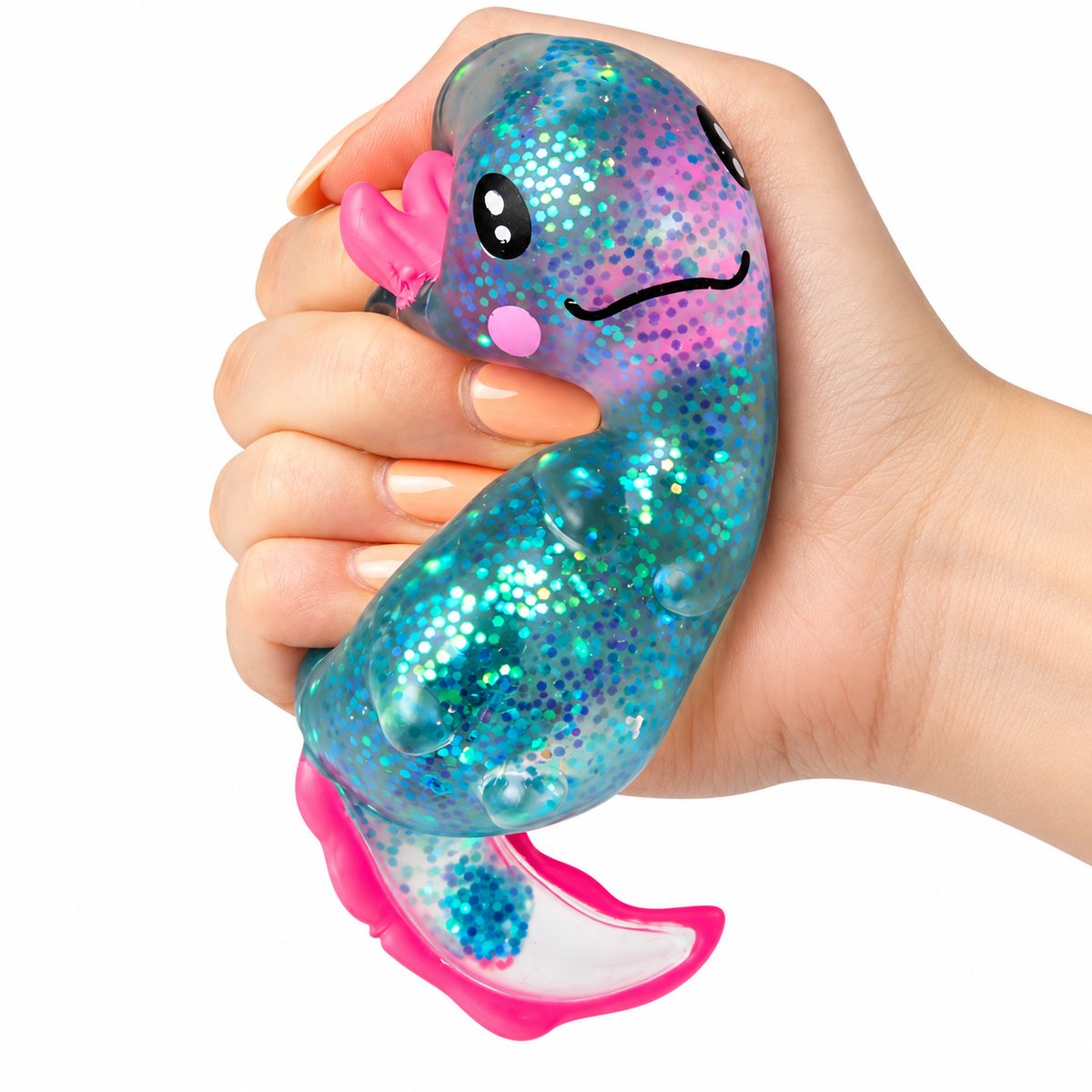 Scrunchems Sugar Axolotl Squishy Toy