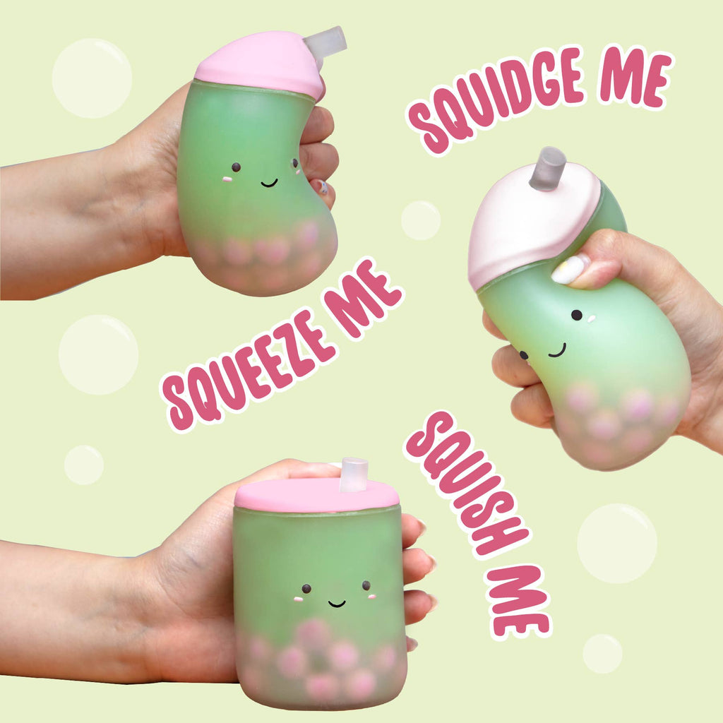 Matcha Squishy Toy, Novelty Fidget Stress Toy