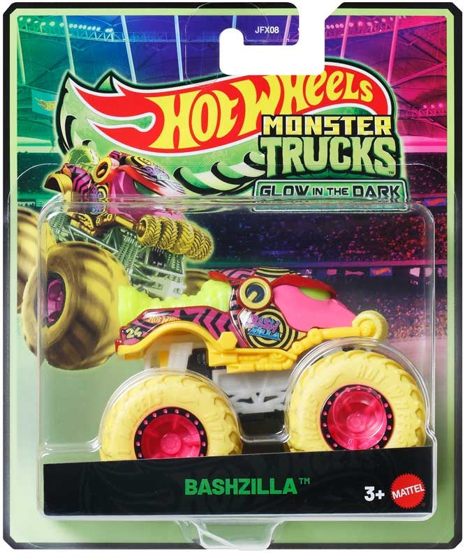 Hot Wheels Monster Trucks Glow in the Dark – Choose Your Truck
