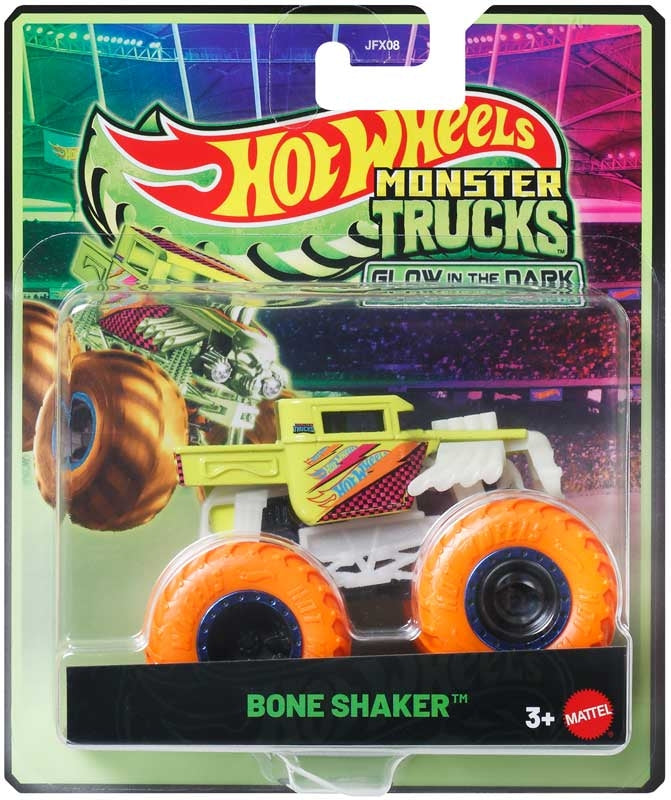 Hot Wheels Monster Trucks Glow in the Dark – Choose Your Truck