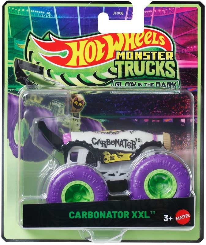 Hot Wheels Monster Trucks Glow in the Dark – Choose Your Truck