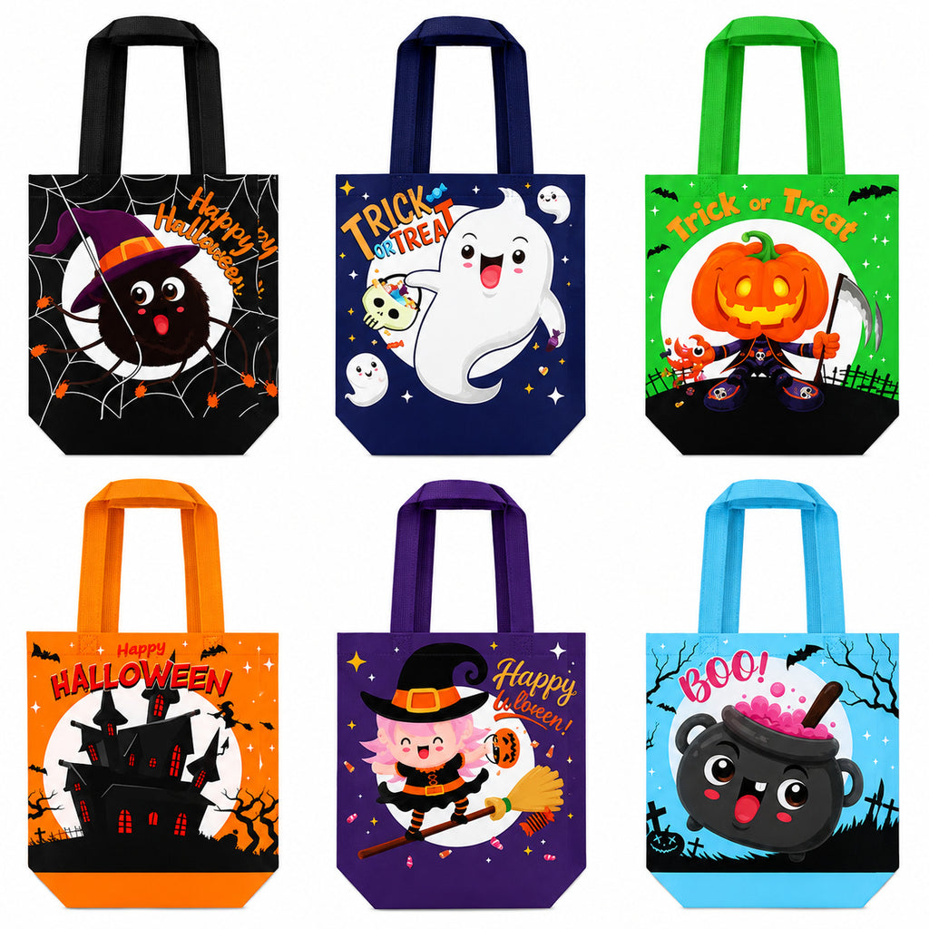 Halloween Treat Bags - 6 Pack