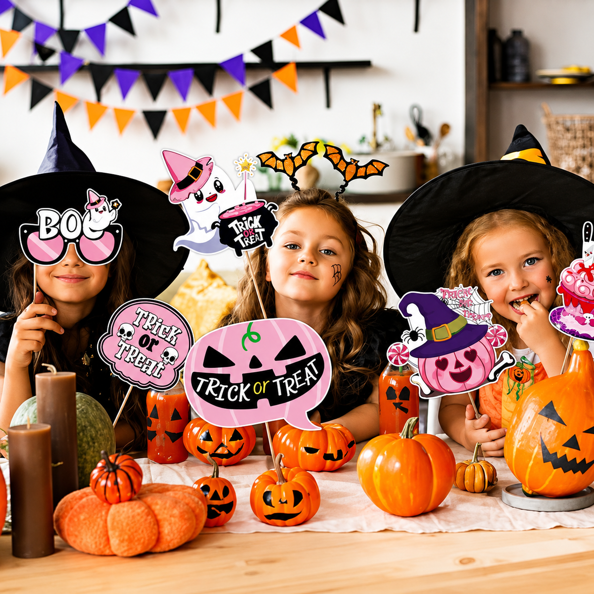 Halloween Photo Booth Party Props
