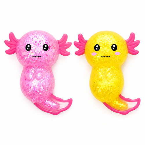 Glittery Sugar Axolotl Squishy