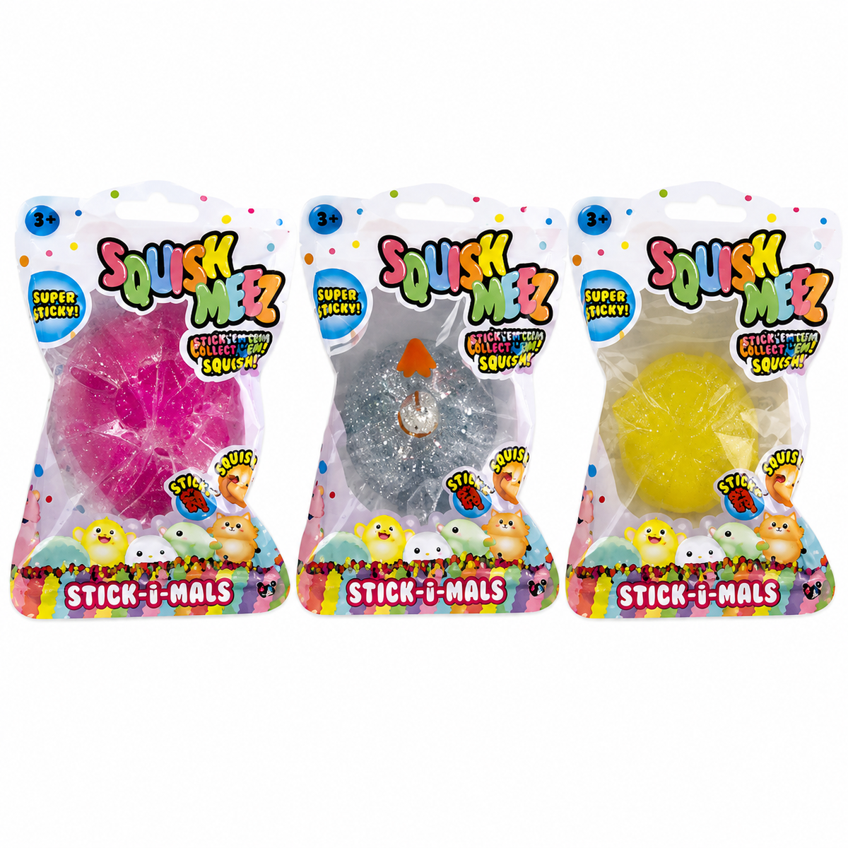 Stick-I-Mals Light-Up Flashing Squishy