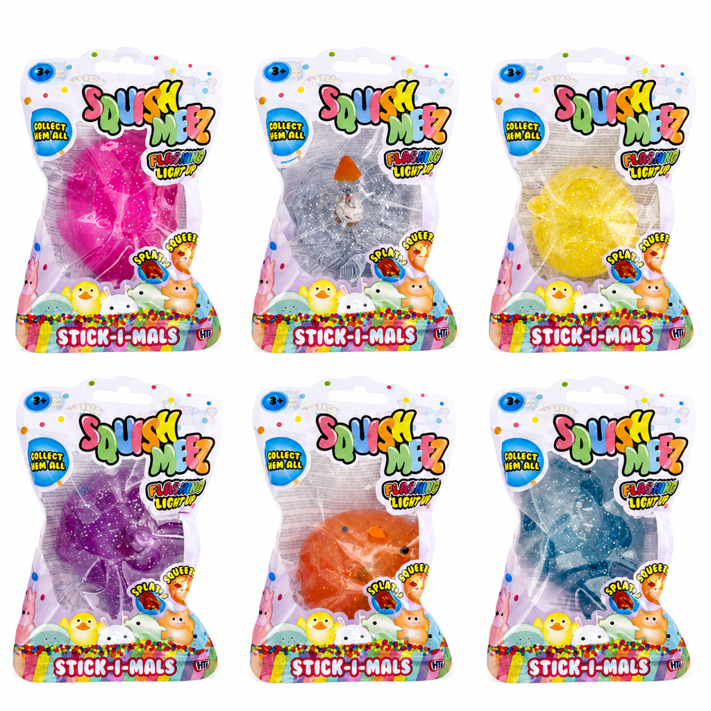 Stick-I-Mals Light-Up Flashing Squishy