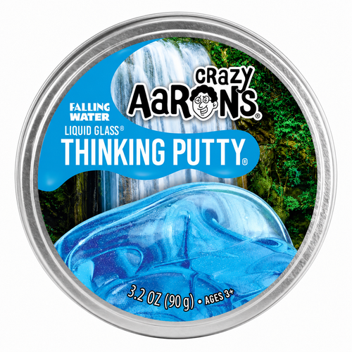 Crazy Aaron’s Thinking Putty Falling Water Liquid Glass