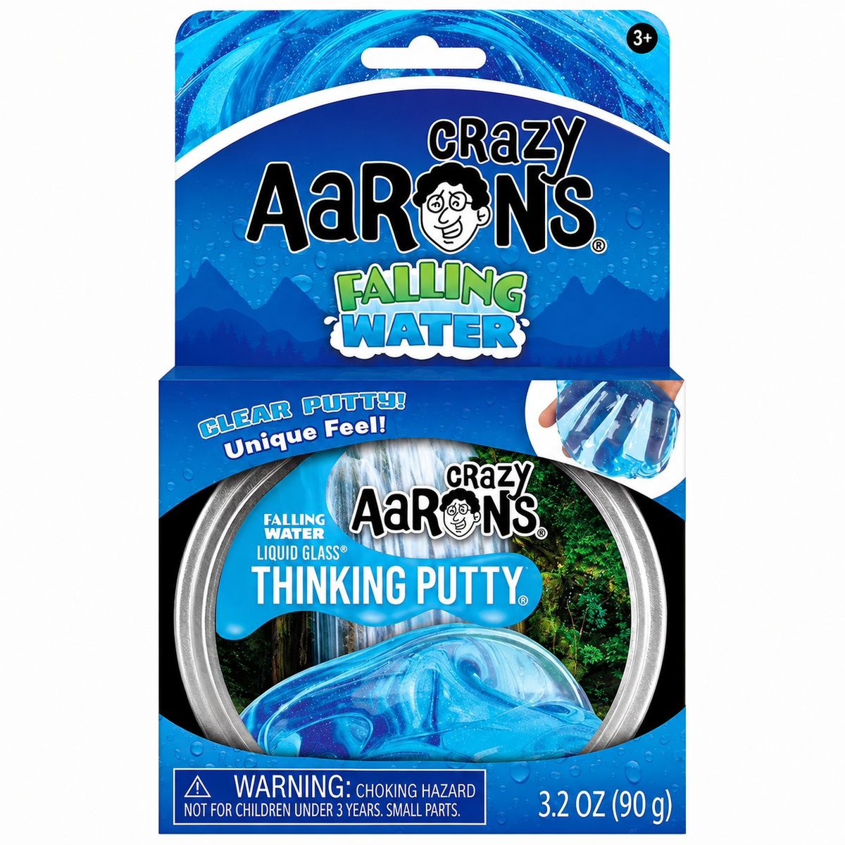 Crazy Aaron’s Thinking Putty Falling Water Liquid Glass
