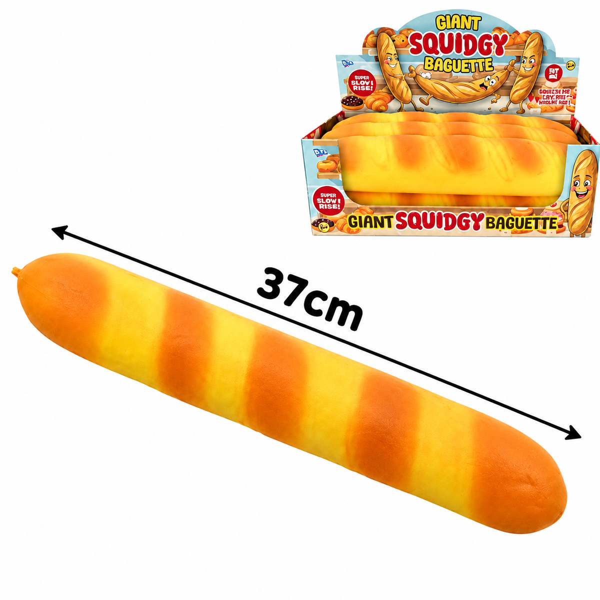 Giant Squidgy Baguette