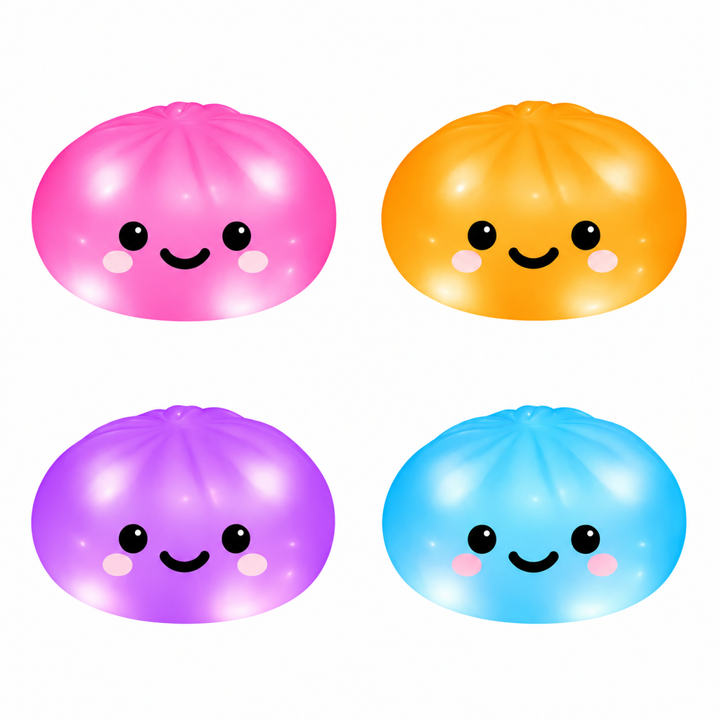 Light Up LED Mystery Squishy Dumpling