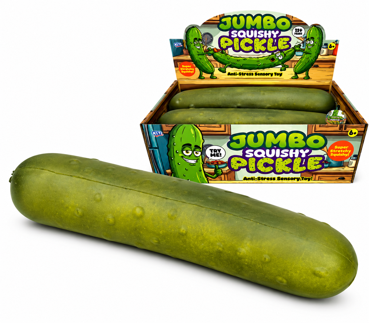 Giant Squishy Pickle – 37cm