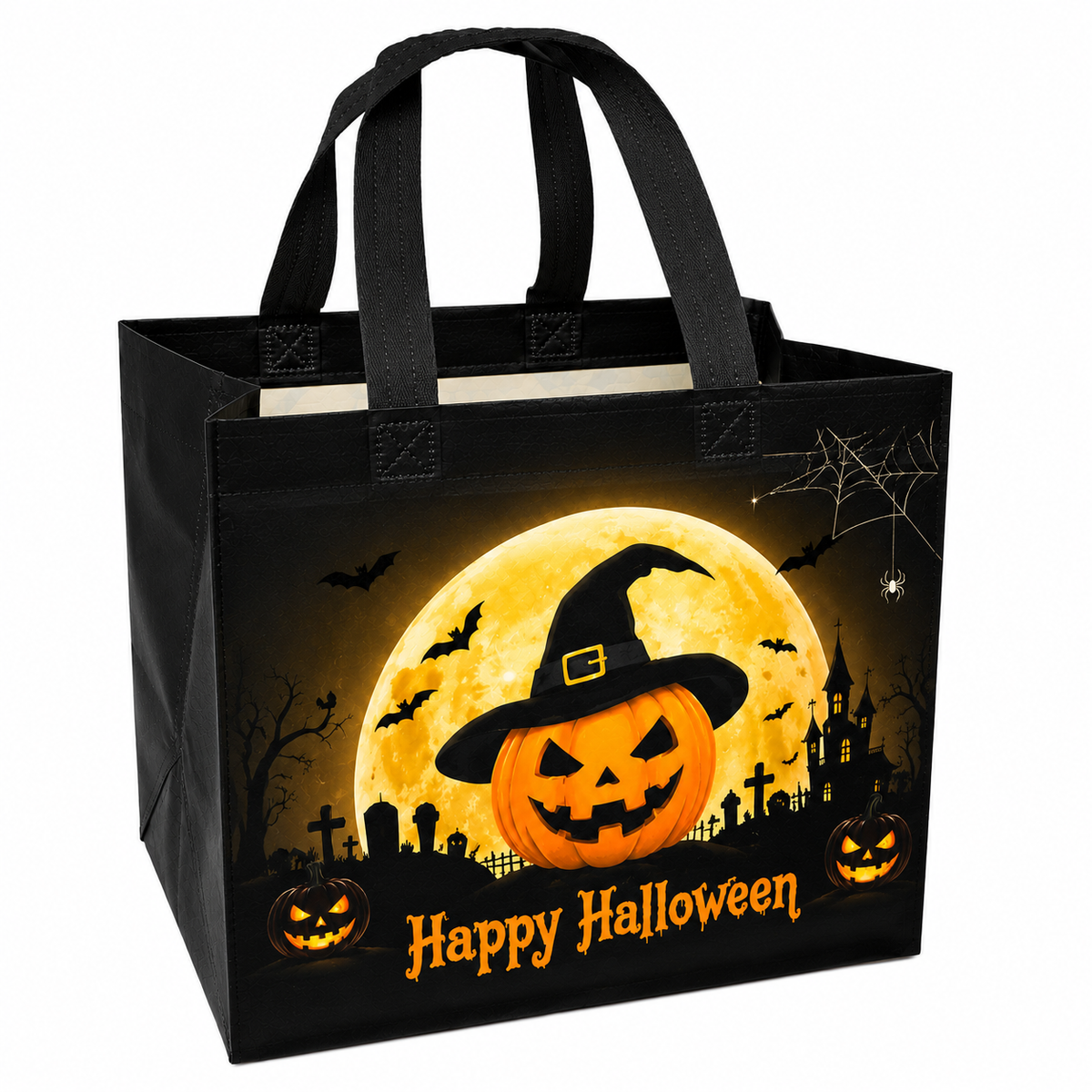 Halloween Trick or Treat Bags - 8 Pack