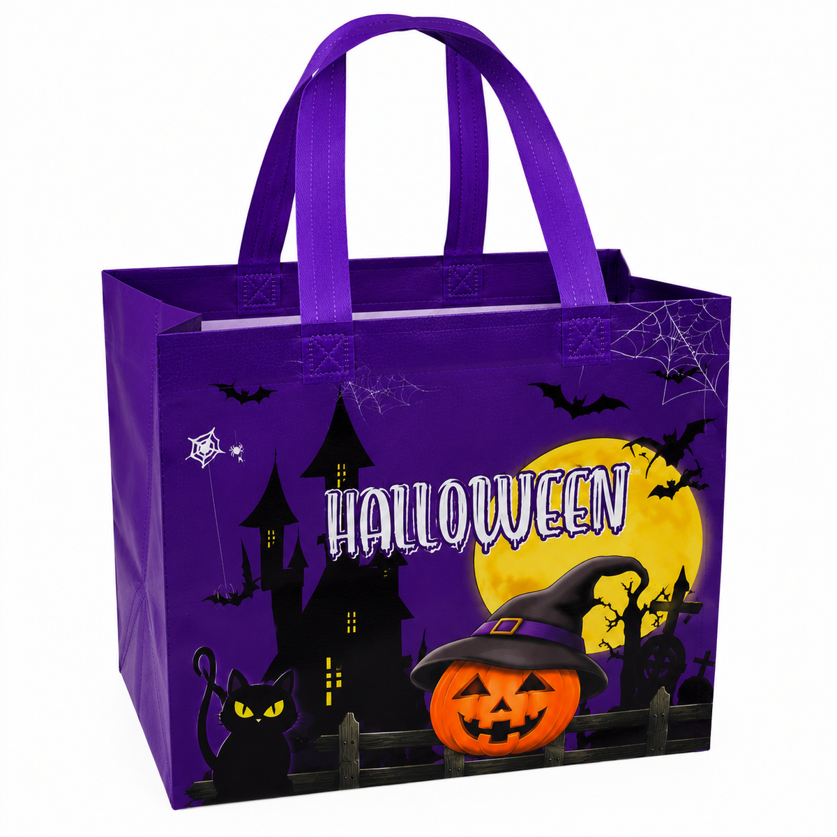 Halloween Trick or Treat Bags - 8 Pack