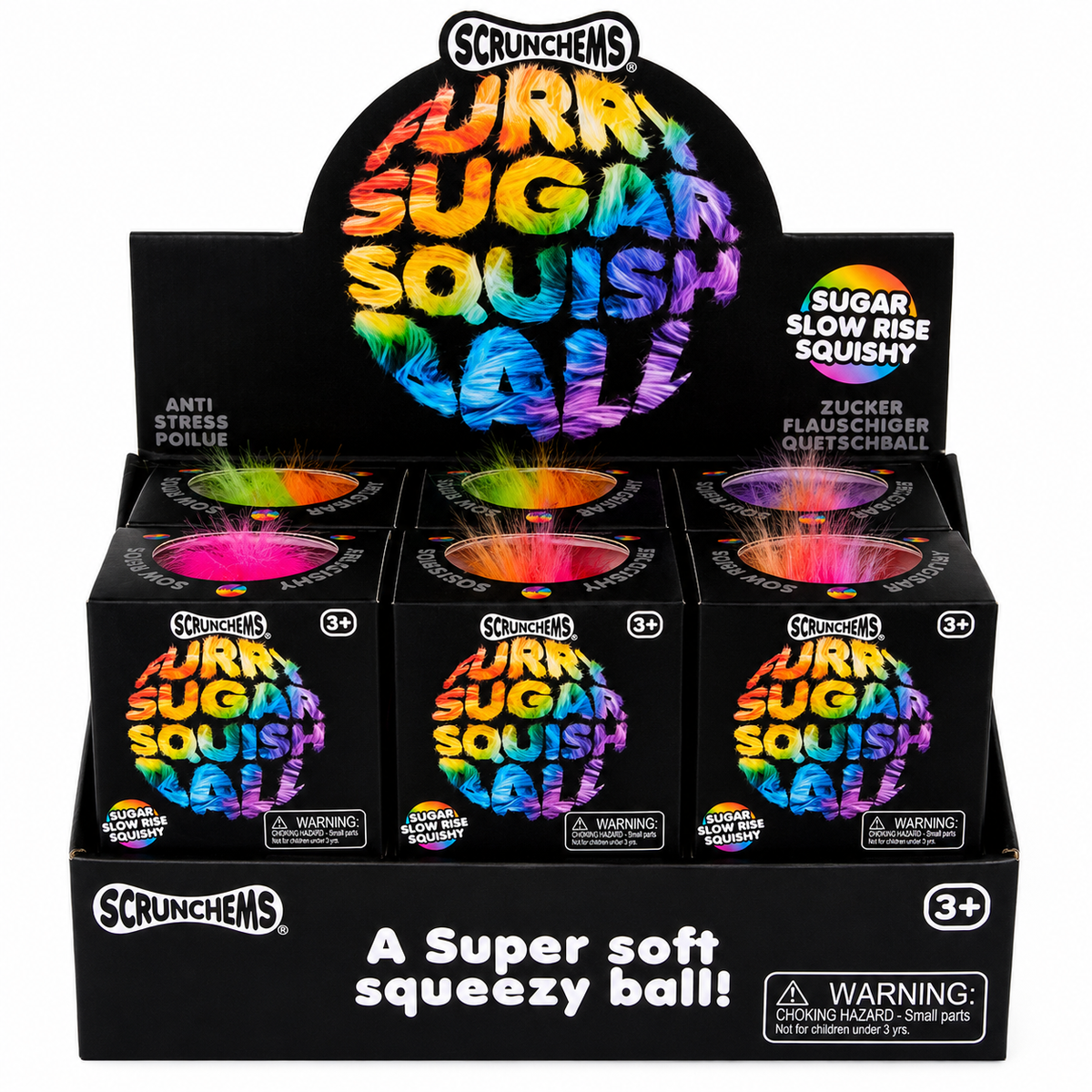 Scrunchems Furr Sugar Squish Ball