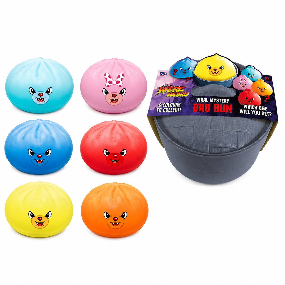 KTL Large Were Bear Bao Bun 420g