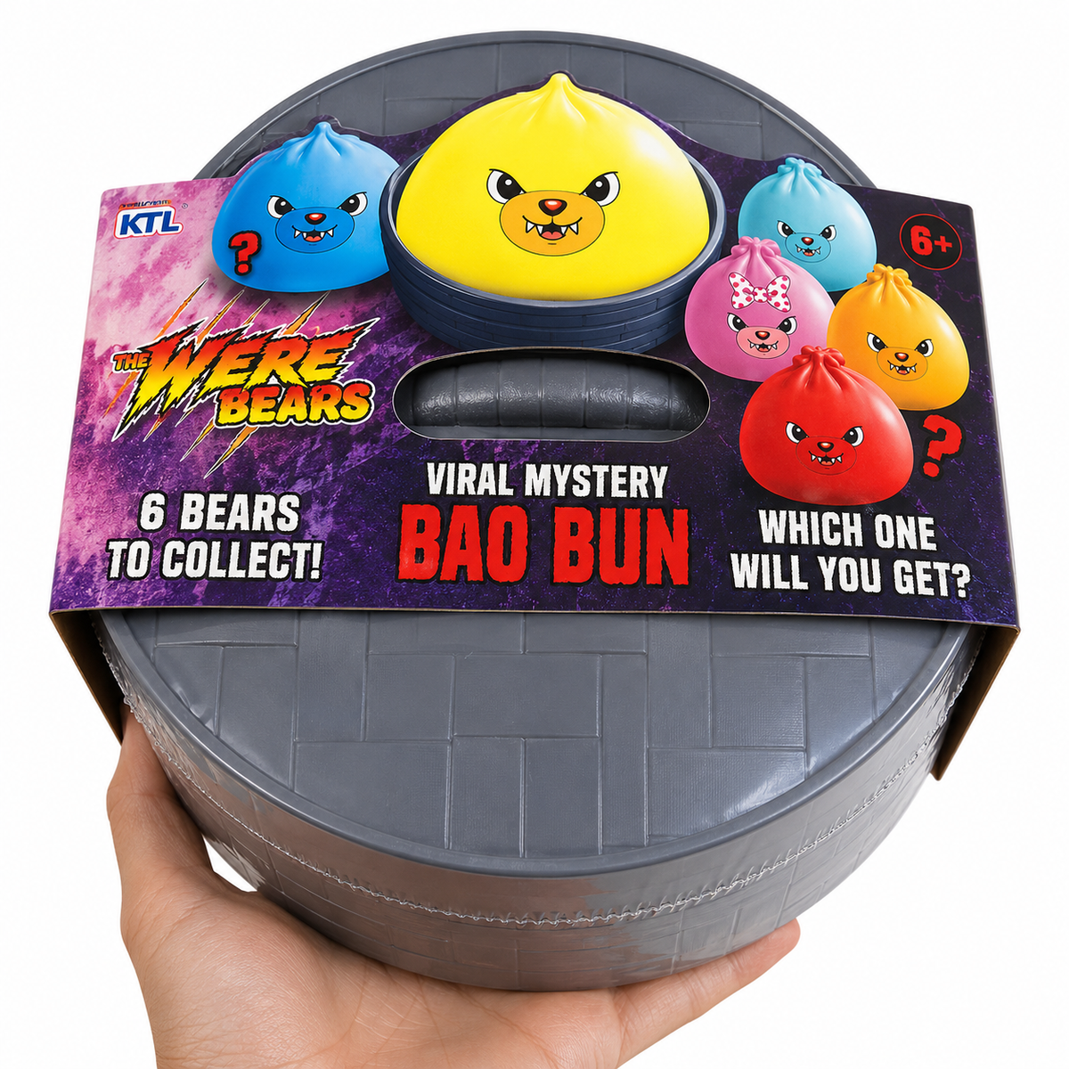 KTL Large Were Bear Bao Bun 420g