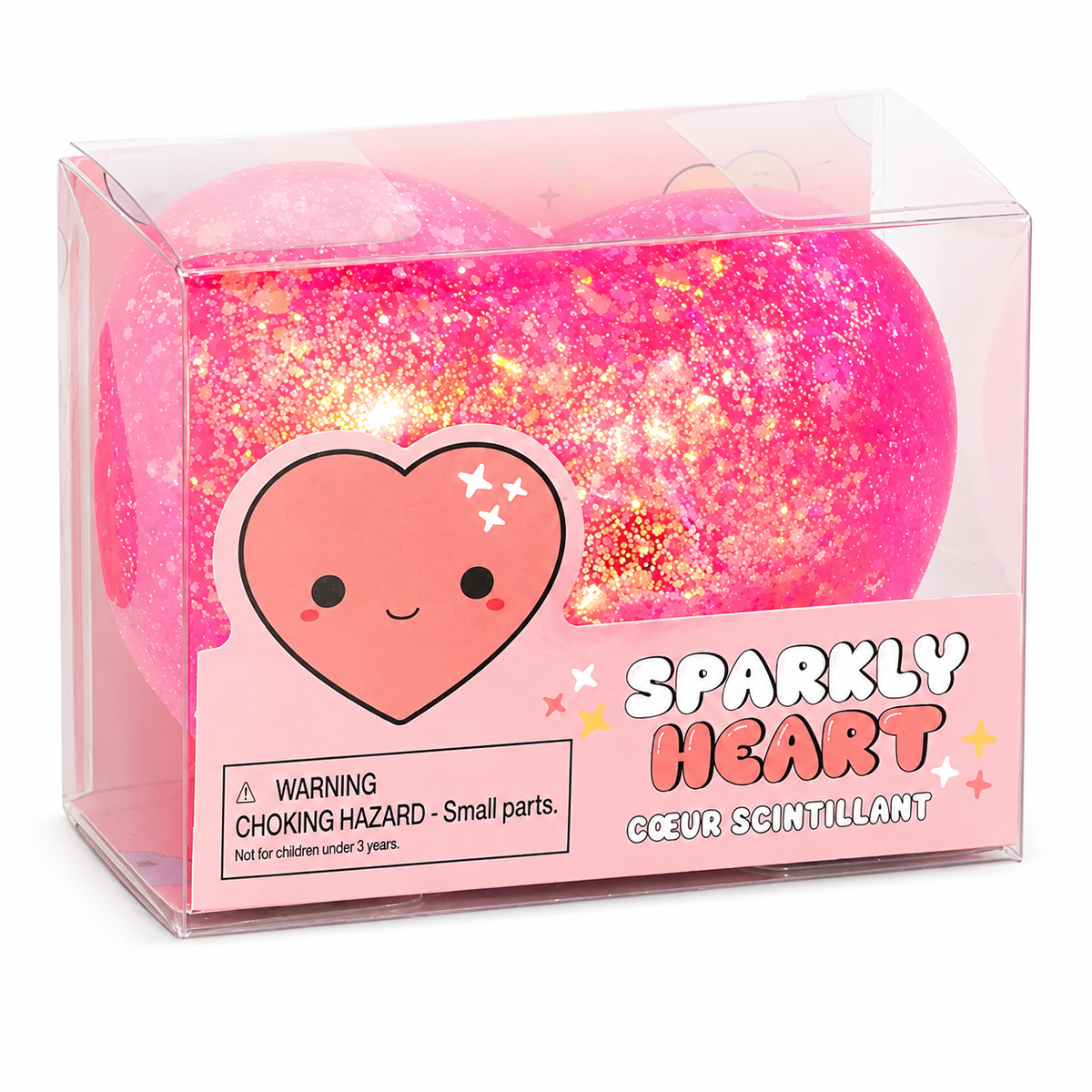 Keycraft Sparkly Heart Sensory Toy
