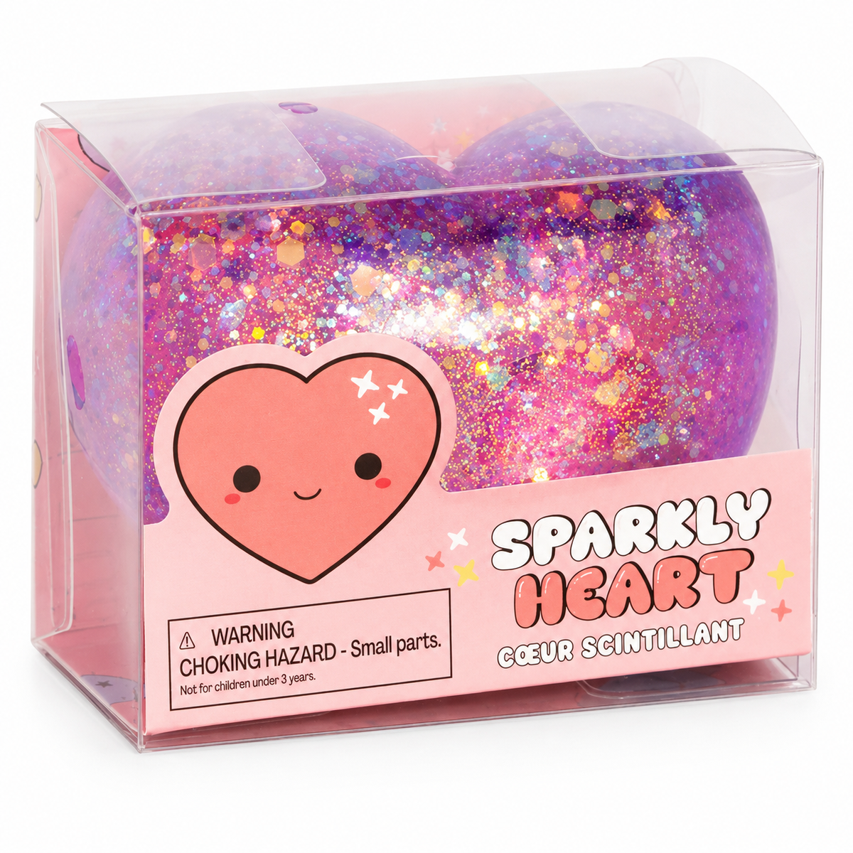 Keycraft Sparkly Heart Sensory Toy