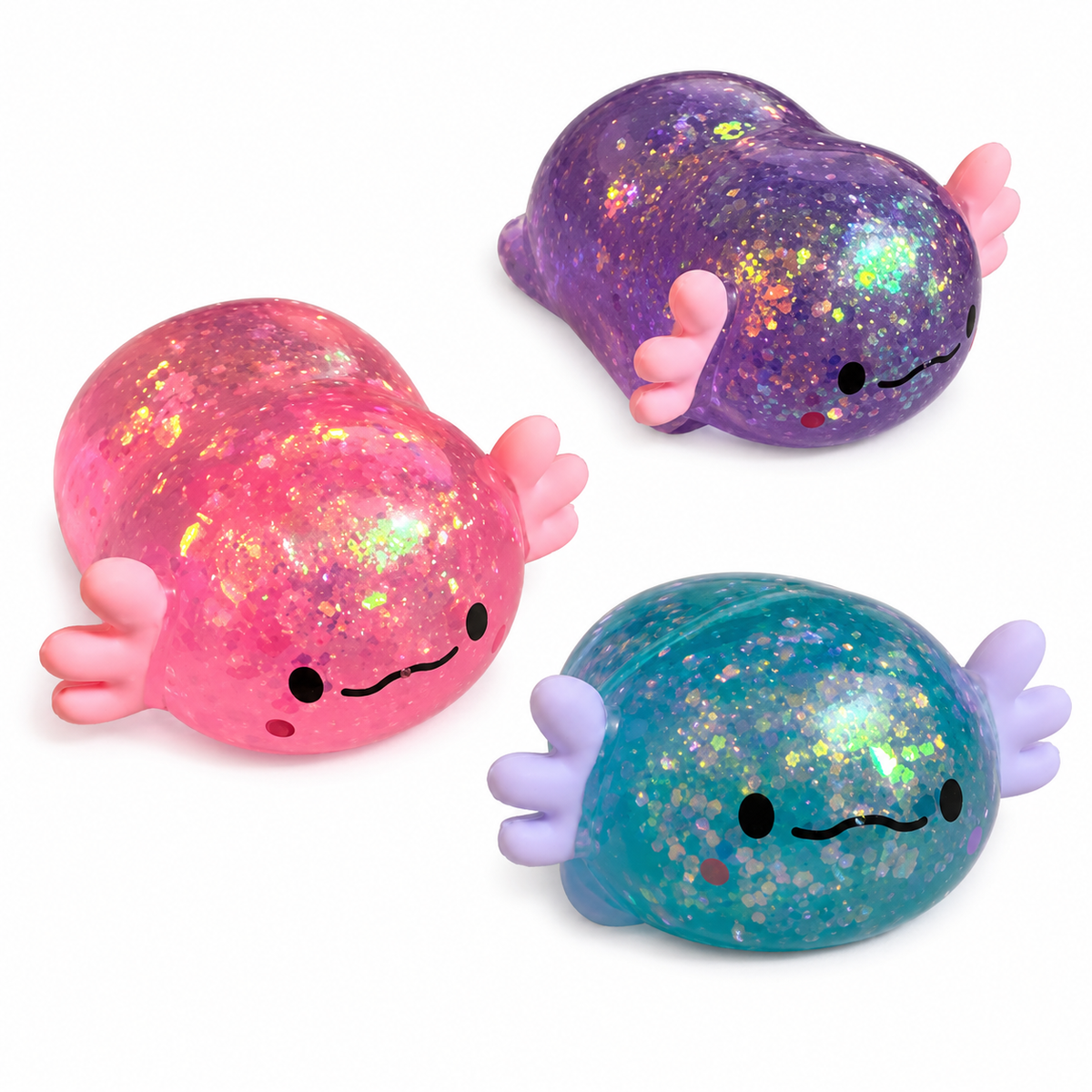 Scrunchems 3 Pack Mini Sugar Axolotls