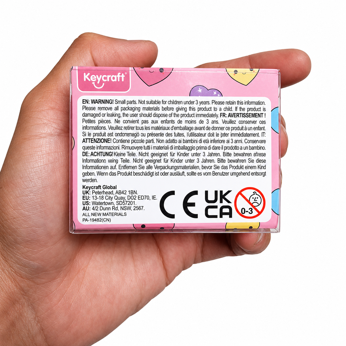Keycraft Sparkly Heart Sensory Toy