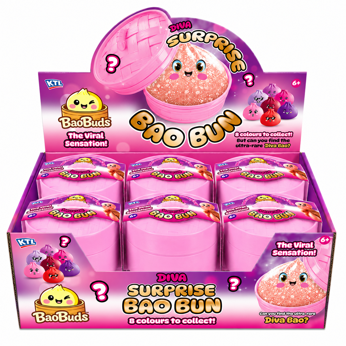 KTL Diva Squishy Bao Buns