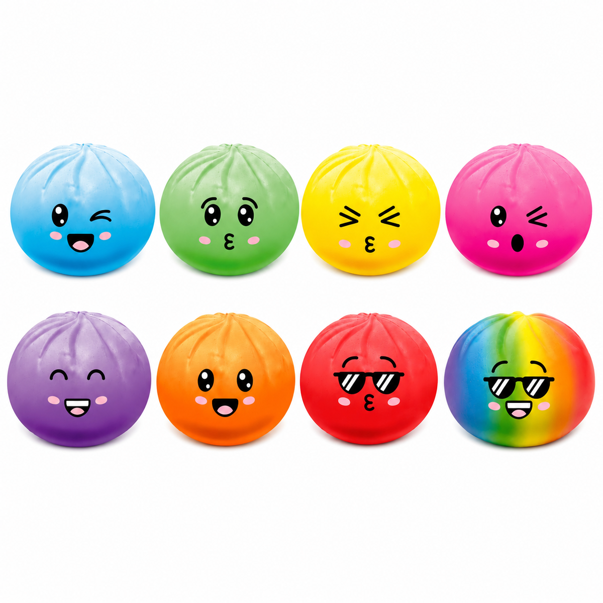 KTL Rainbow Squishy Bao Bun Dumplings