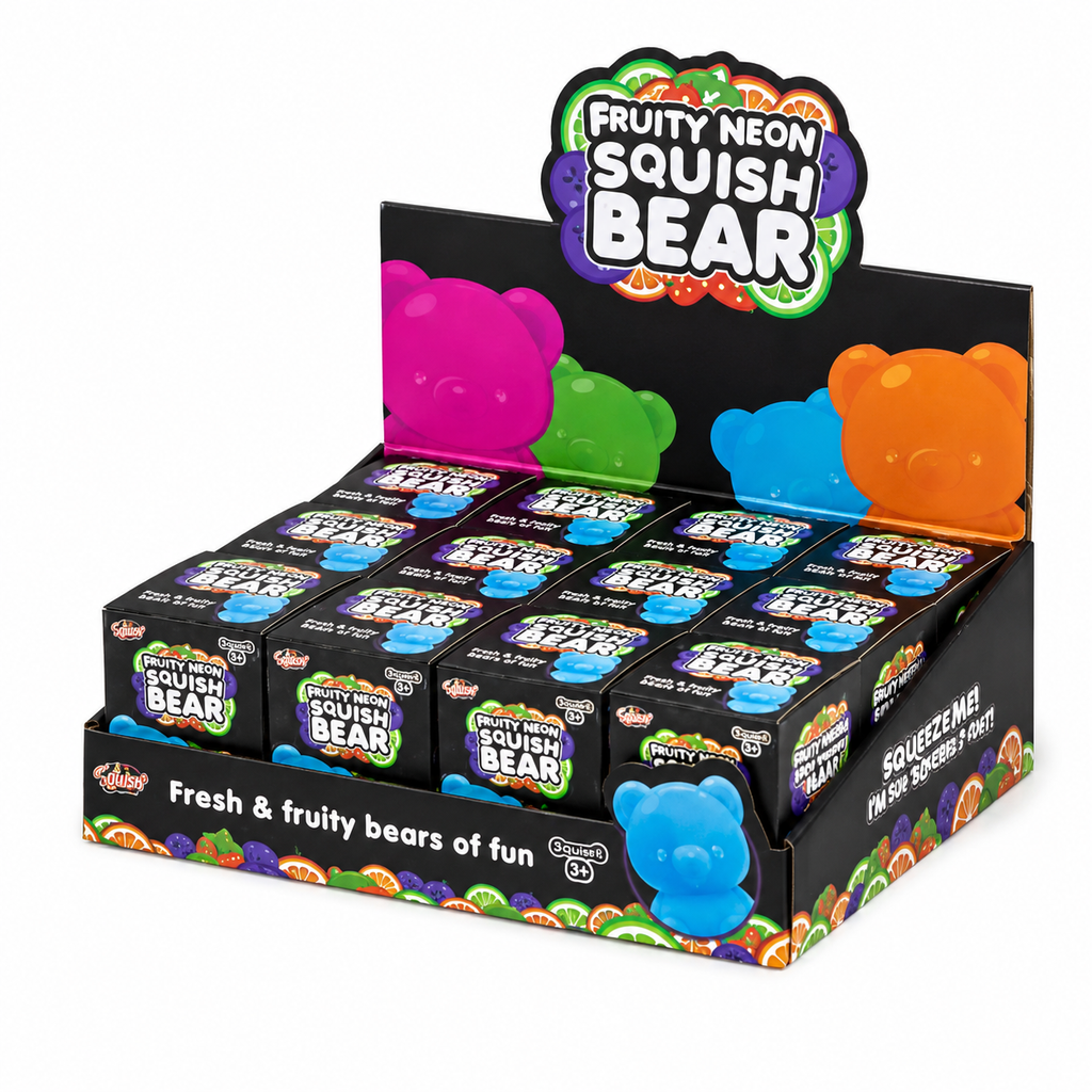 Scrunchems Fruity Neon Squish Bear