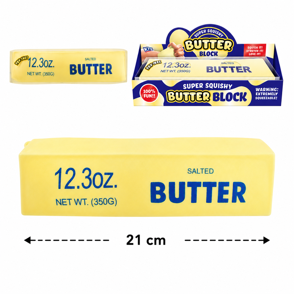 Large Super Squishy Butter Block