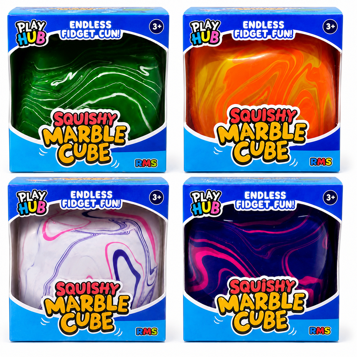 RMS Squishy Marble Cube