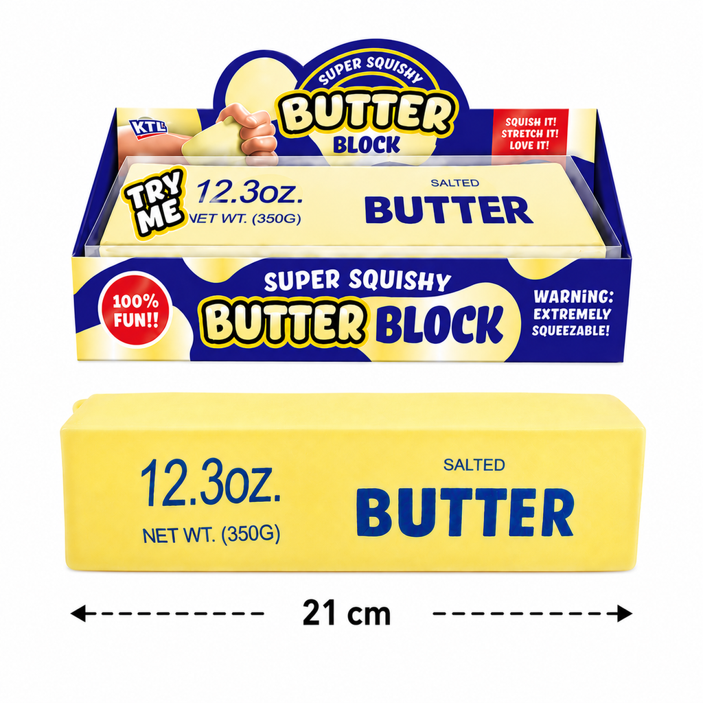 Large Super Squishy Butter Block