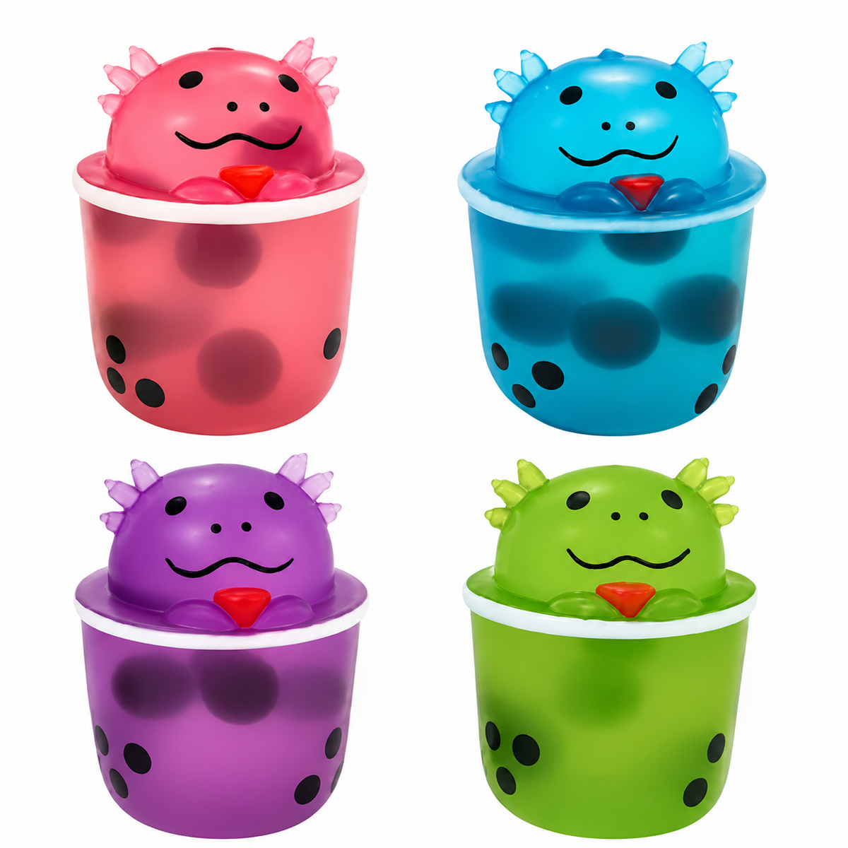 Bubble Tea Axolotl Squishy