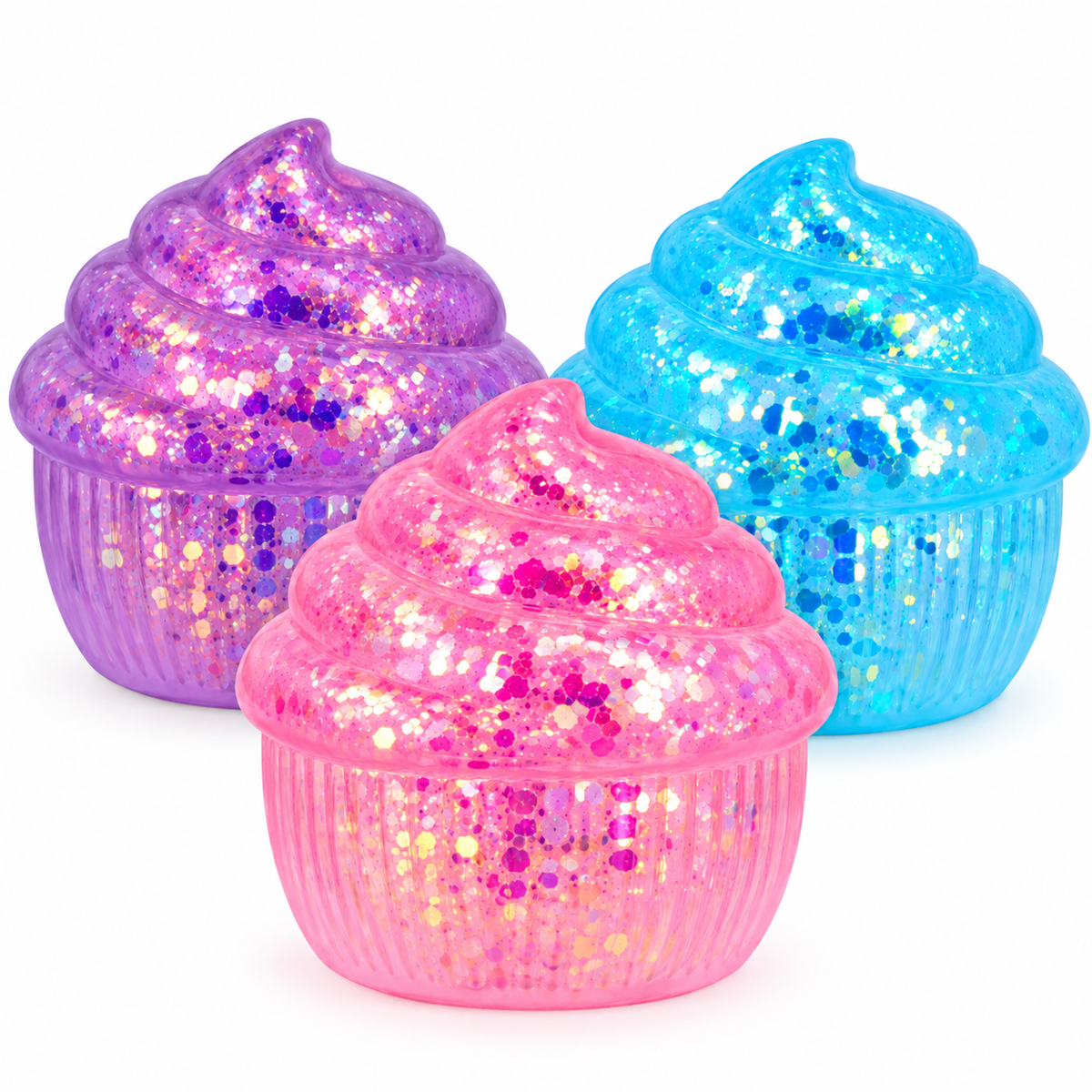Glitter Squishy Cupcake