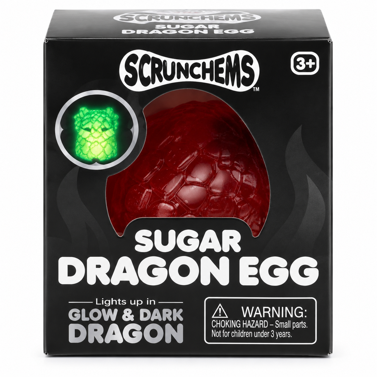 Scrunchems Glow in the Dark Dragon Egg Squishy