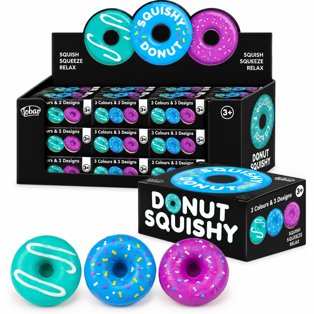 Scrunchems Donut Squishy