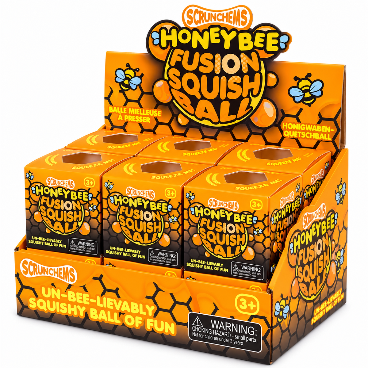Scrunchems Honeybee Fusion Squishball
