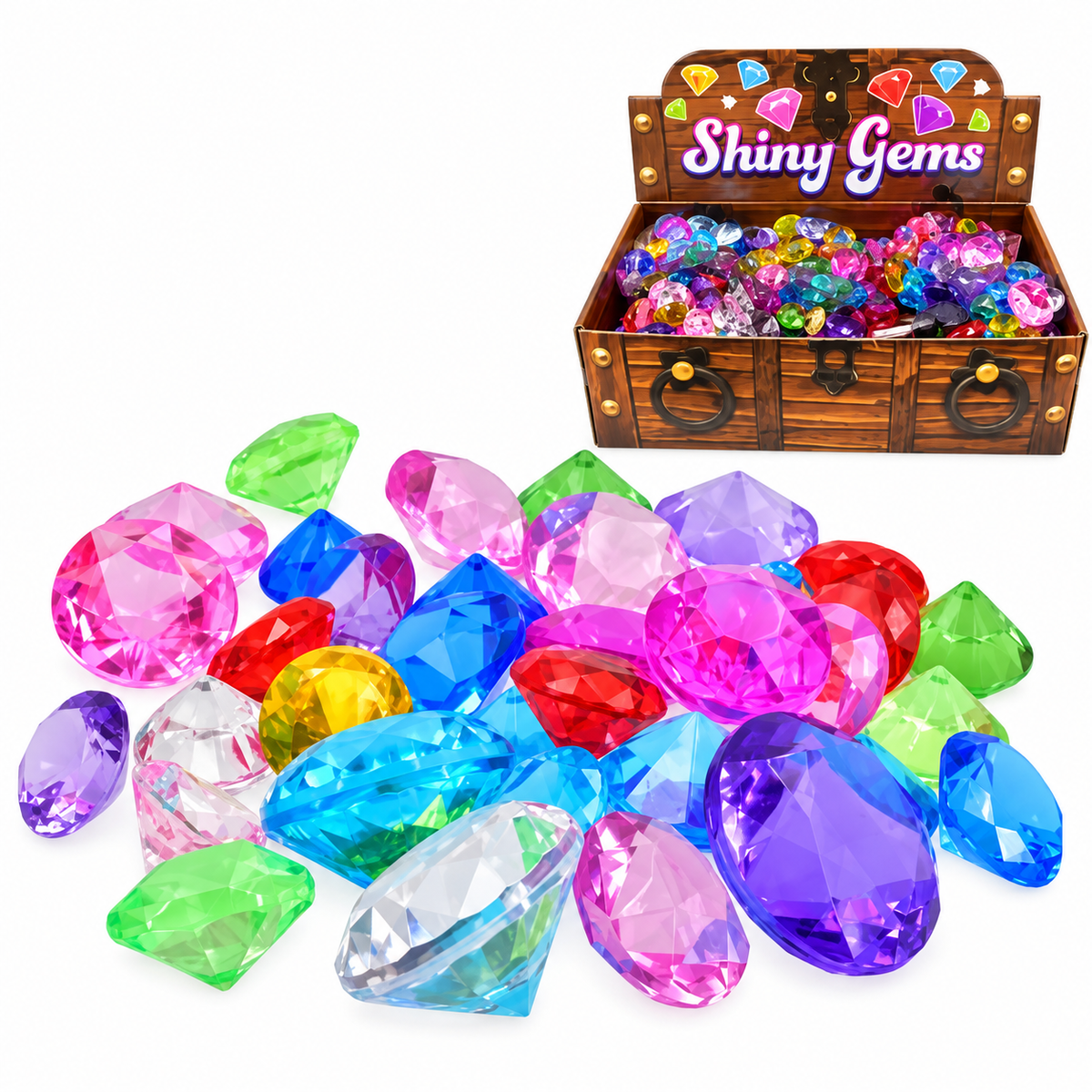 Shiny Gems in Bag