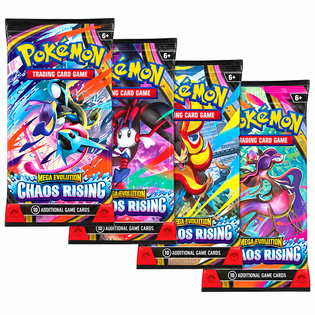 Pokémon TCG: Mega Evolution Chaos Rising Booster Display Box – 18 Packs