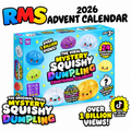 RMS Mystery Squishy Dumpling Advent Calendar 2026 – 24 Days
