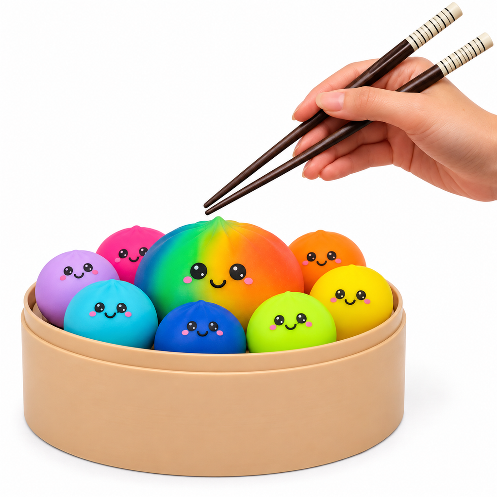Scrunchems Mega Rainbow Dumpling Set
