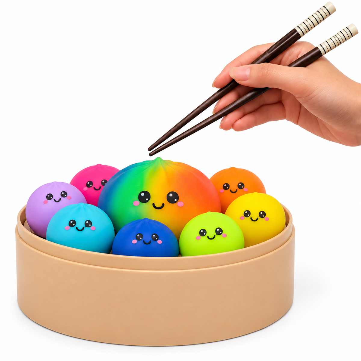 Scrunchems Mega Rainbow Dumpling Set