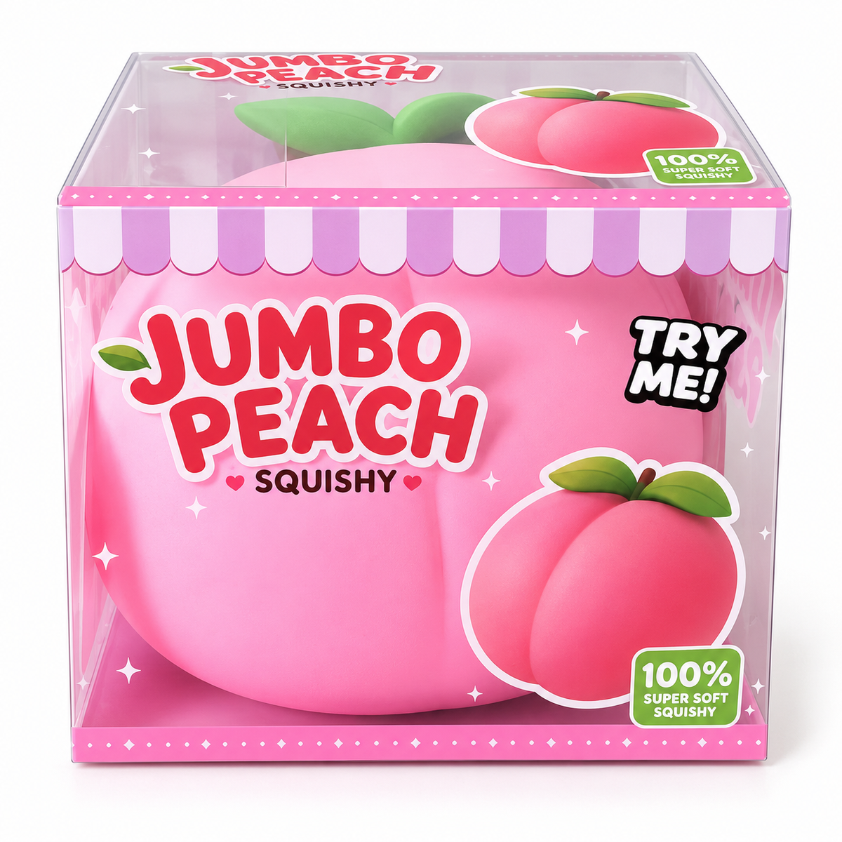 Jumbo Peach Squishy