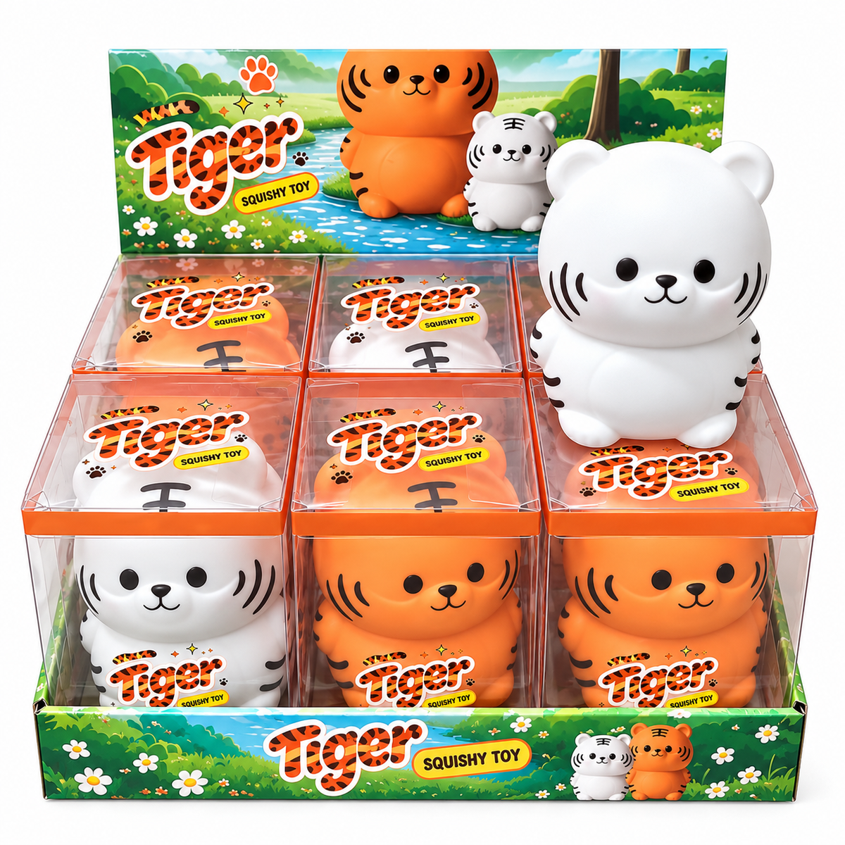 Jumbo Tiger Squishy