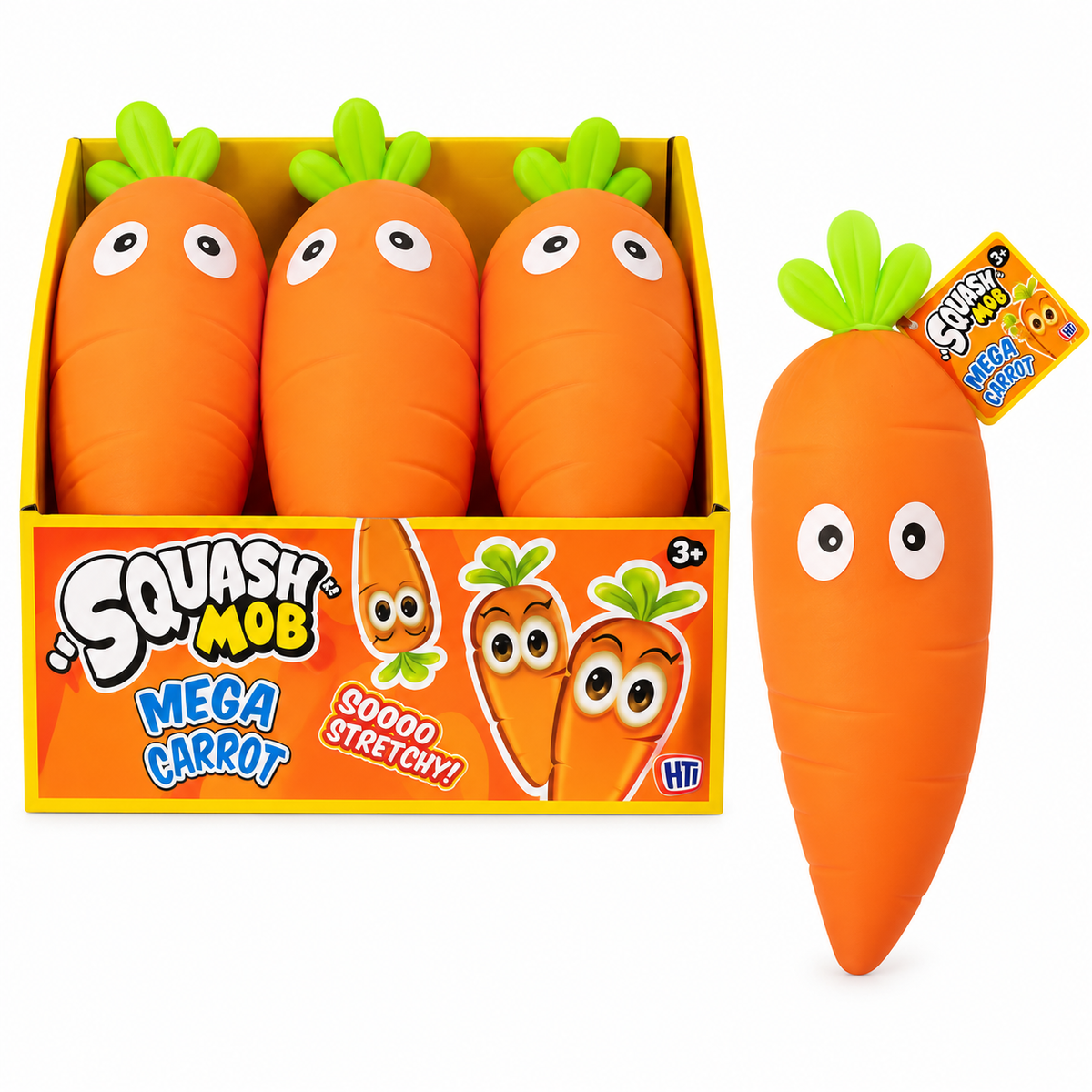 Squash Mob Mega Carrot