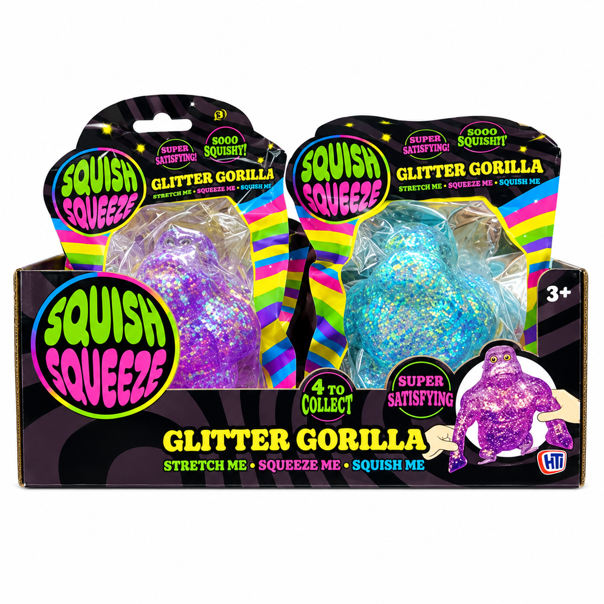 Glitter Gorilla Squishy
